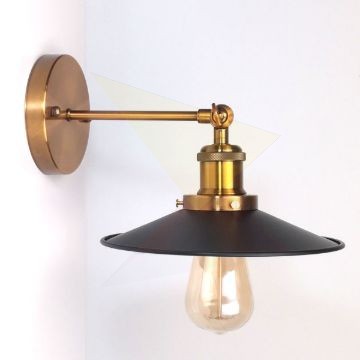 antik-sargarez-fali-lampa-fekete-lapos-buraval