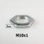 Hexagon anyacsavar M10 - 2mm