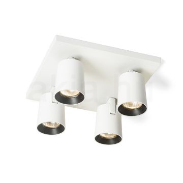 KENNY IV mennyezeti lámpa fehér/fekete  230V LED GU10 4x8W