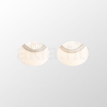 QUO R II süllyesztett lámpa  gipsz 230V LED GU10 2x8W