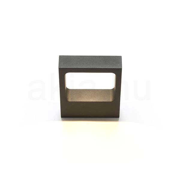LEA fali lámpa fekete 230V LED 6W 3000K