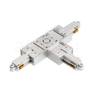 1F T bal kapocs ezüstszürke  230V 