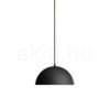 MONROE 30 háromfázisú áramkörös sínre matt fekete/fehér  230V LED E27 11W
