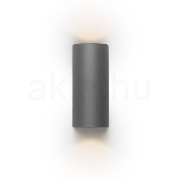 ZACK II antracitszürke 230V LED 2x3W 58° IP54 3000K