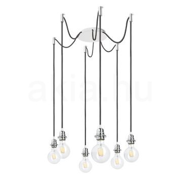 KOMBIX 6 függesztő készlet FEHA+FEKK+KF   230V LED E27 6x15W
