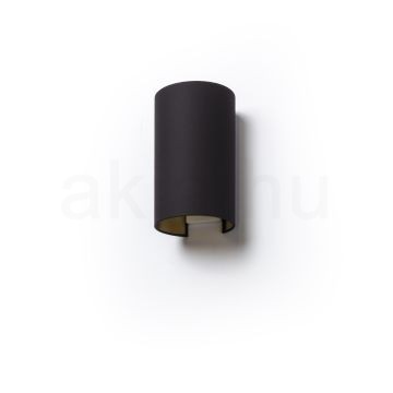 RON W 15/25 fali lámpa  Polycotton fekete/arany fólia 230V LED E27 15W