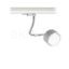 PIXIE libanyak háromfázisú áramkörös sínre ezüstszürke króm 230V LED GX53 7W