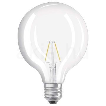 OSRAM Retrofit Globe 125   világos 230V E27 LED EQ25  2700K