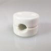 Elegáns fehér porcelán vezetékrögzítő retro enteriőrökhöz