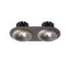 SHARM R II süllyesztett lámpa barna/gyöngyházarany  230V LED 2x10W 24°  3000K