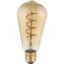 ST64 spirál LED dekor izzó - 4W - 2000K - Szabályozható