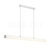 RIVIER LED I függő lámpa króm/tej akril 230V LED 24W 3000K