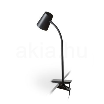 VERINA DIMM csiptetővel fekete  230V LED 4.5W 100°  3000K