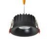 FLEUR IP54 DIMM süllyesztett lámpa fekete 230V LED 15W 60° IP54 3000K