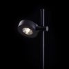 KATONA állólámpa / leszúrható spot lámpa fekete  230V LED 7W 70° IP54  3000K
