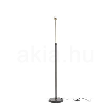 EMMETT állólámpa talapzat fekete antikolt sárgaréz 230V LED E27 15W