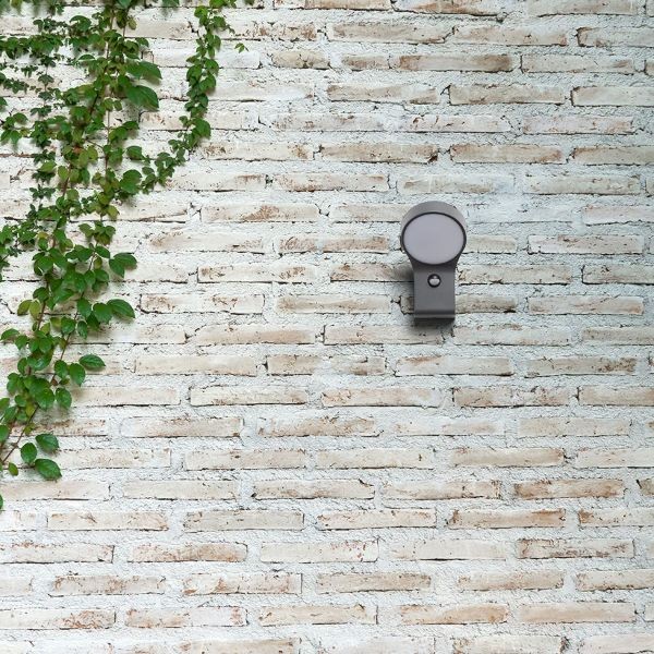 ELIA PIR fali lámpa antracitszürke 230V LED 9W IP44 3000K