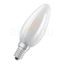 OSRAM Retrofit gyertya alakú matt 230V E14 LED EQ25 2700K