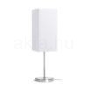 NYC/TEMPO 15/30 asztali lámpa  Polycotton fehér/nikkel 230V LED E27 15W