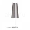 NYC/CONNY 15/30 asztali lámpa  Monaco galamb szürke/ezüst PVC/króm 230V LED E27 11W