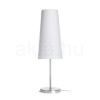 NYC/CONNY 15/30 asztali lámpa  Polycotton fehér/nikkel 230V LED E27 11W