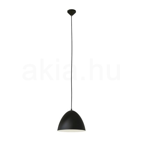 MERYLYN 34 függő lámpa fekete/fehér  230V E27 28W
