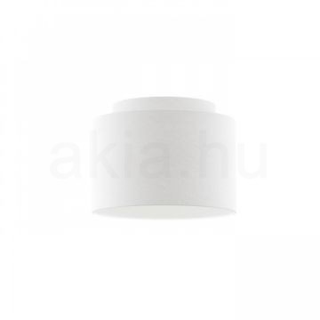 DOUBLE 40/30 lámpabúra  Polycotton fehér/fehér PVC  max. 23W