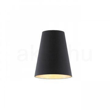 CONNY 25/30 asztali lámpaernyő Polycotton fekete/réz fólia max. 23W