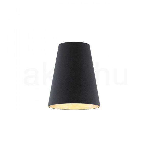 CONNY 25/30 asztali lámpaernyő Polycotton fekete/réz fólia max. 23W