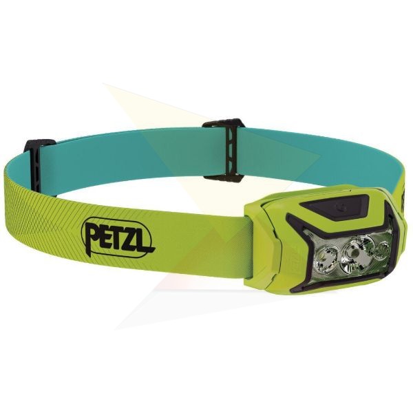 Petzl Fejlámpa ACTIK 2025 (+3AAA - tartozék) (450 lumen) Zöld